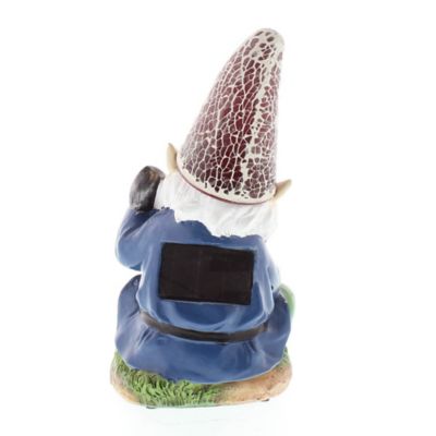 Image showing 5 th Zingz Home Gardening Gnome Solar Statue