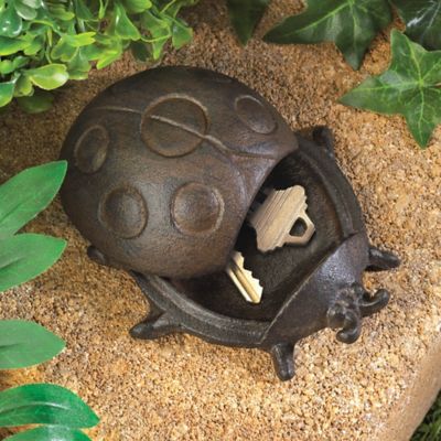 Image showing  Outdoor Ladybug Secretive Key Holder, 4 in.