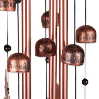 Image showing  36 in. Fluttering Butterflies Wind Chimes, Iron, Aluminum