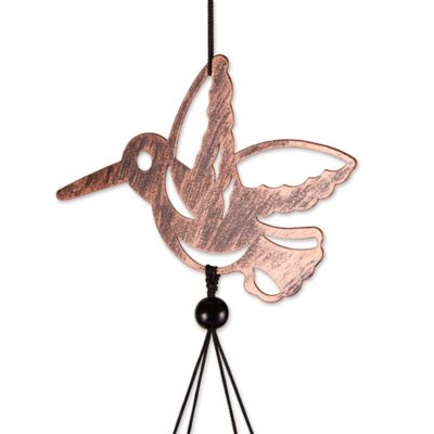 Image showing  Hummingbird Wind Chimes, Pinewood, Iron
