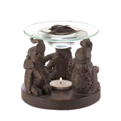 Design Imports Elephant Oil Warmer