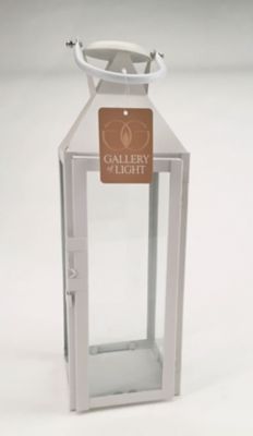 Image showing  White Manhattan Candle Lantern