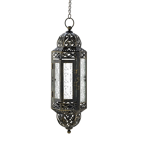 Design Imports Victorian Hanging Candle Lantern