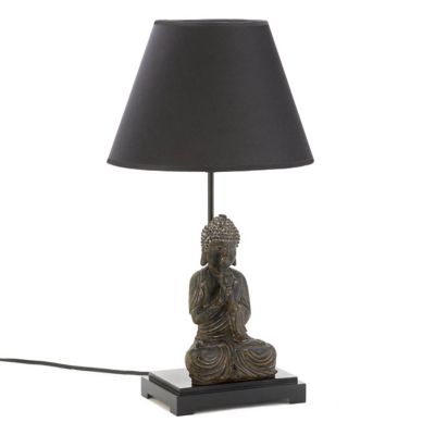 Design Imports 24 in. H Buddha Table Lamp