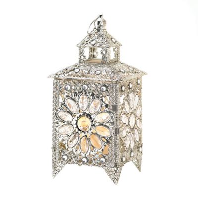 Design Imports Crown Jewels Candle Lantern