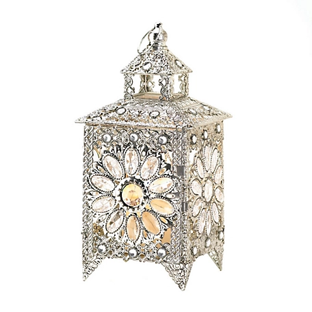 Design Imports Crown Jewels Candle Lantern