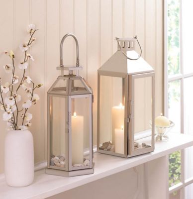 Image showing  Soho Candle Lantern, 5.75 in. x 5.37 in. x 15 in.