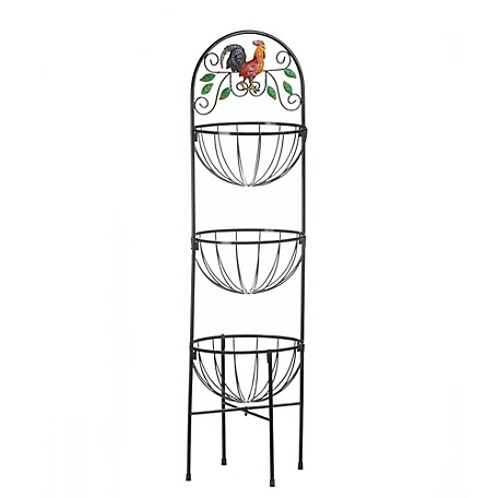 Design Imports Rooster 3-Tier Kitchen Baskets, 3 pc.