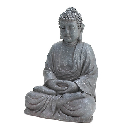 Design Imports Meditating Buddha Statue, 17 in. x 17 in. x 20 in., 8.6 lb., 220 lb. Max Capacity