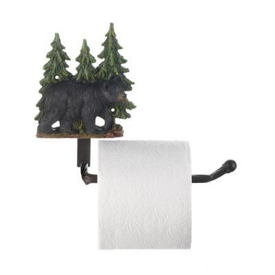 Zingz Thingz Black Bear Toilet Paper Holder At Tractor Supply Co