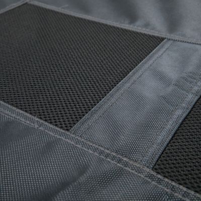 Image showing 6 th Lucky Dog Comfort Elevated Cot Pet Bed, Gray