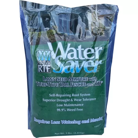 Water Saver 5 lb 1 000 sq ft Tall Fescue with RTF Grass Seed Grass Seed