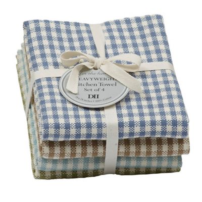 Image showing  Assorted Lake House Heavyweight Dish Towel Set, 4 pc.