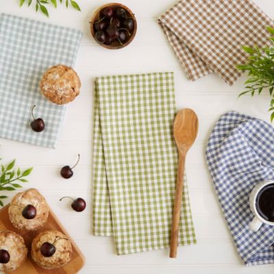 Image showing  Assorted Lake House Heavyweight Dish Towel Set, 4 pc.