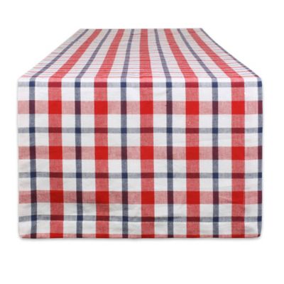 DII American Plaid Table Runner