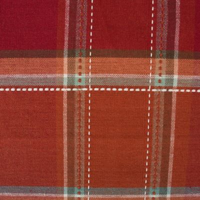 Image showing  Autumn Spice Plaid Table Runner