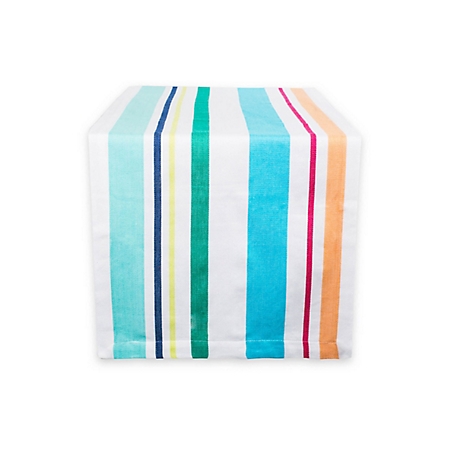 Zingz & Thingz Beachy Keen Striped Table Runner, 14 in. x 72 in.