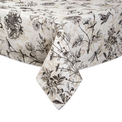 Image showing  Botanical Print Tablecloth