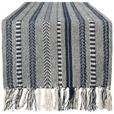 Image showing  Braided Striped Table Runner