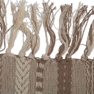 Image showing 11 th DII Braided Striped Table Runner