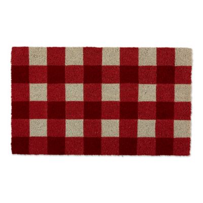 DII Buffalo Check Doormat