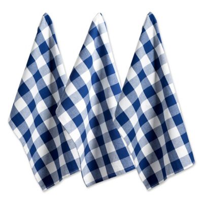 Zingz & Thingz Buffalo Checkered Dish Towel Set, 3 pc.