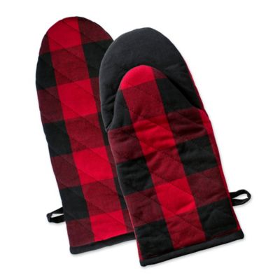 Zingz & Thingz Buffalo Checkered Oven Mitt Set, 2 pc.