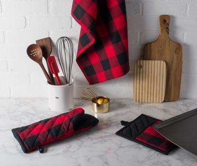 Image showing  Buffalo Checkered Oven Mitt Set, 2 pc.