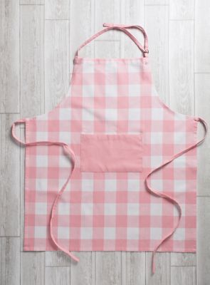 Image showing  Pink Buffalo Check Chef Apron