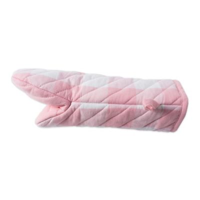 Image showing  Pink Buffalo Check Oven Mitts, 2 pc.