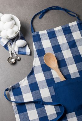 Image showing 7 th DII Buffalo Checkered Chef Apron