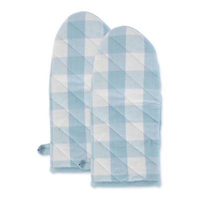 DII Buffalo Checkered Kitchen Textiles Pot Holders, 2 pc.