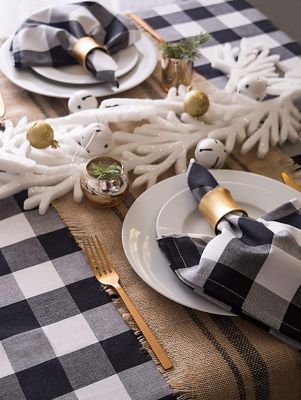 Image showing 6 th DII Buffalo Checkered Napkins, 6 pc.