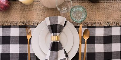 Image showing 7 th DII Buffalo Checkered Napkins, 6 pc.