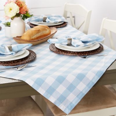 Image showing  Buffalo Checkered Tabletoppers Round Tablecloth