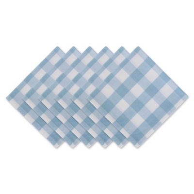DII Tabletopper Buffalo Checkered Cloth Napkins, 6 pc.