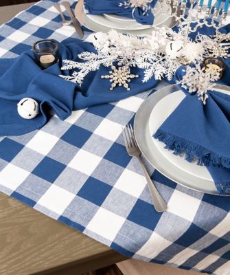Image showing  Buffalo Checkered Round Tablecloth