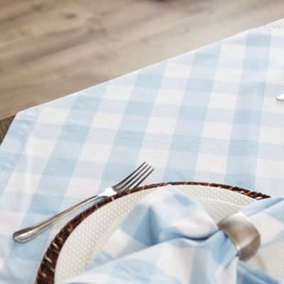 Image showing  Tabletopper Buffalo Checkered Cotton Tablecloth