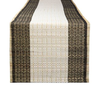 Zingz & Thingz Urban Oasis Reed Table Runner
