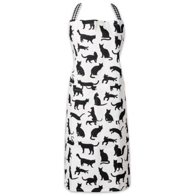 Zingz & Thingz Cat Print Chef Apron, 28 in. x 35 in.