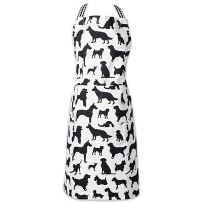 Zingz & Thingz Dog Print Chef Apron, 28 in. x 35 in.