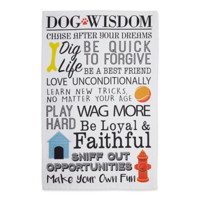 Image showing  Assorted Dog Prints Dish Towel Set, 2 pc.