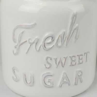 Image showing  Aqua Ceramic Jar Canisters, 3 pc.