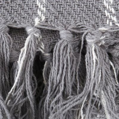 Image showing  Cotton Checked Plaid Throw Blanket, 50 in. x 60 in.