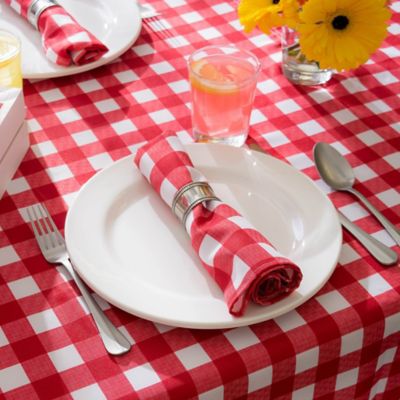 Image showing  Checkers Tablecloth, CAMZ32669