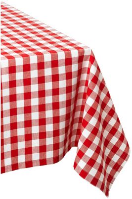 DII Checkers Tablecloth, CAMZ32669