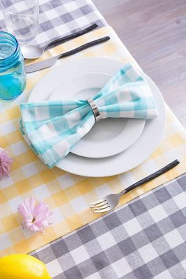 Image showing  Checkers Round Tablecloth