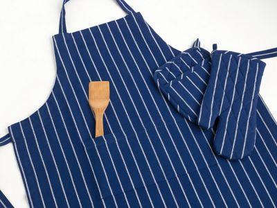 Image showing  Pinstriped Chef Apron
