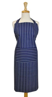Image showing 11 th DII Pinstriped Chef Apron