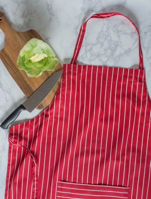 Image showing  Pinstriped Chef Apron